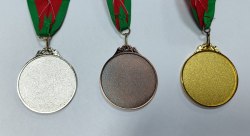 Медаль сувенирная 5,2 см, 5,2-RIM медали с ленточкой