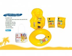 Комплект для плавания JL046095-1NPF детский набор круг+жилет+нарукавники