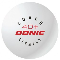 Мяч для настольного тенниса DONIC COACH 40+ шарики тренировочные цена указана за 1мячик