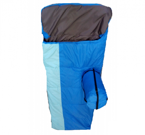 Спальный мешок-одеяло с подголовником "Алтай-экстрим" L XL