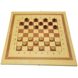 Игра 2 в 1 дерево: нарды, шашки ES-0499