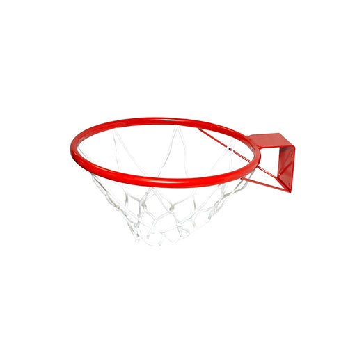 Кольцо баскетбольное с сеткой д трубы 10мм SBA1810 д ∅ 450мм