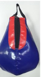 Груша Боксёрская Зубрава каплевидная 280 мм цвет синий с красным