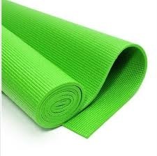 Коврик для йоги и фитнеса PVC 172х61х0,4мм зеленый