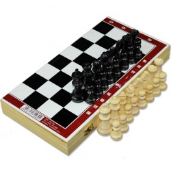 Шахматы деревянные AC-102 29*29*2см
