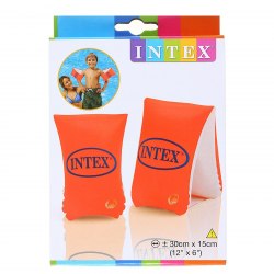 Нарукавники INTEX надувные "Large Delux" 30 х 15 см, от 6-12 лет