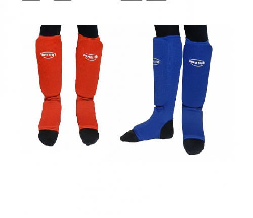 Защита ( ног) голень стопа Vimpex Sport Синяя красная 2730
