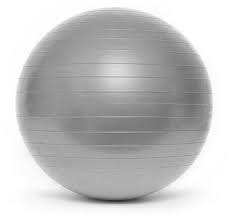 Мяч гимнастический 65см 1050гр. серый