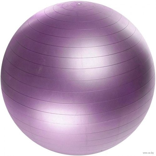 Мяч гимнастический 75см 1200гр. фиолетовый