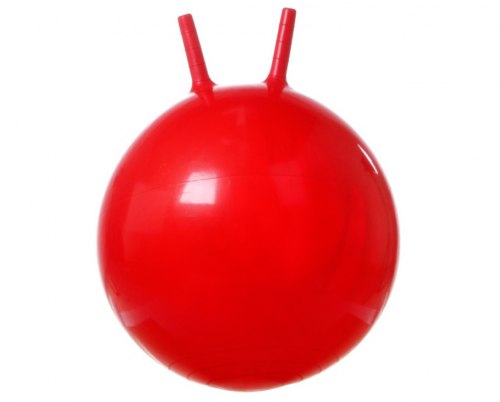 Мяч гимнастический 45см 500гр красный