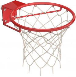 Кольцо баскетбольное №7 д.∅ 450 мм д. трубы 16мм без сетки.