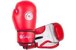 Перчатки бокс INDIGO PS-799-R - боксерские перчатки для бокса 8 унц