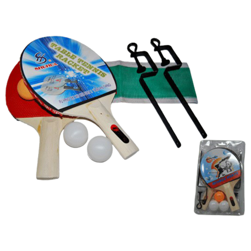 Набор для игры в настольный теннис SH012 2-ракетки+3 шарика+сетка с креплением