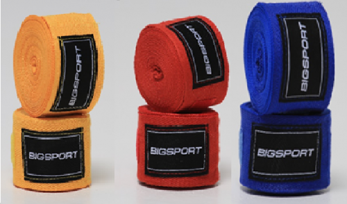 Бинты для бокса 5 м BigSport MODEL D130 бинты боксерские 5м бинт бокс
