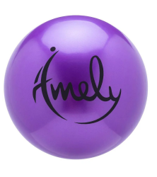 Мяч для художественной гимнастики Amely 15 см, 280 гр, розовый AGB-301-15-PI зеленый фиолетовый