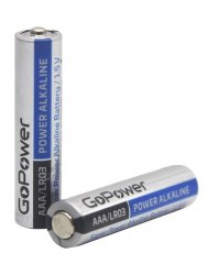 Питание GoPower батарейка LR03 AAA Shrink 2 Alkalin 1.5V