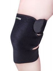 Суппорт колена Atemi бандаж колена ANS010 на липучке регулируемый