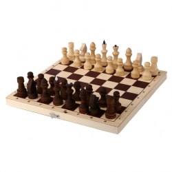 Шахматы с доской P-4 (парафинированные)