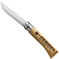 Нож Opinel складной 10 со штопором туристический