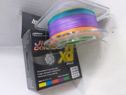 Шнур NISUS JIG CONNECT X8 PE Multicolor 150m №1,2, 0.18mm 10,5кг/18,9LB