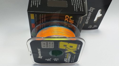 Шнур NISUS JIG CONNECT X8 PE Multicolor 150m