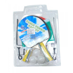 Настольный теннис Zez Sport набор для игры в настольный теннис SH014 2-ракетки+3 шарика+сетка с креплением