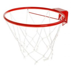Кольцо Китай баскетбольное № 5 с сеткой д трубки 380 мм