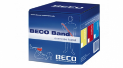 Эспандер Beco лента латексные полосы для аэробики арт. 9673, продается метражом красная