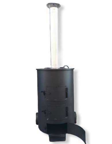 Печь - бочка для сжигания мусора МаУгли (4 мм)