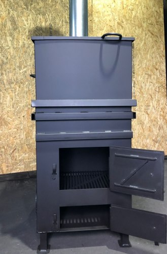 Печь - контейнер для сжигания мусора "Уголёк" 370 (4 мм)