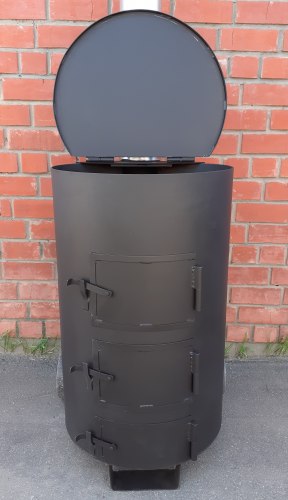 Печь для сжигания мусора ZOLA К 240 (5мм) -Pionehr-