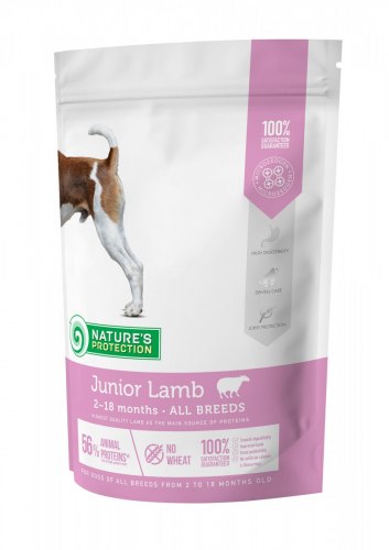 Сухой корм Nature's Protection Junior Lamb 500 г