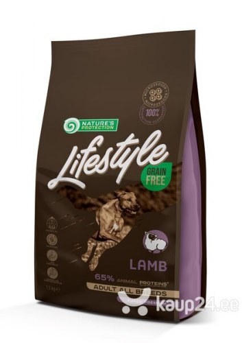 Сухой корм Nature's Protection Lifestyle Grain Free Lamb для взрослых собак всех пород 10 кг.