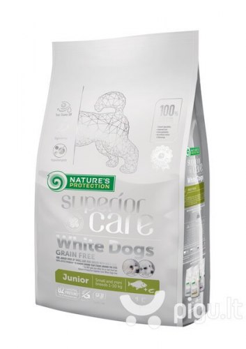 Сухой корм Nature's Protection Superior Care White Dogs Lamb Adult Small and Mini Breeds 1,5кг