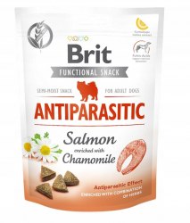 Лакомство Brit Care Dog Functional Snack Antiparasitic с лососем (Борьба с паразитами) 150 g