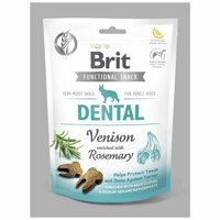Лакомство Brit Care Dog Functional Snack Dental с олениной (Здоровье зубов) 150 g