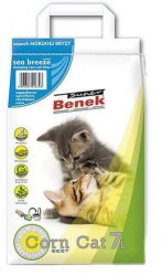 Наполнитель S.Benek 7 л Corn Cat Morski Breeze