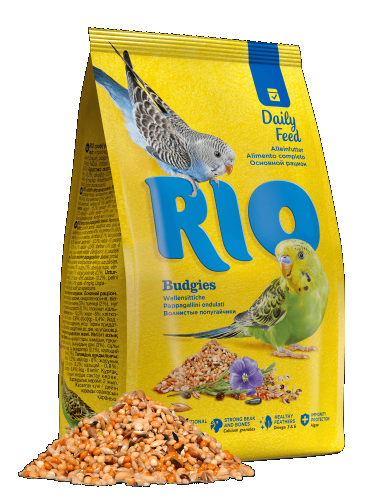 Корм RIO для волнистых попугайчиков, 500 г.