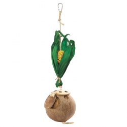 Домик Triol NATURAL для птиц из кокоса "Чудо-кокос", 425/455*d110мм