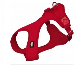 Шлея TRIXIE Soft harness для собак, мягкая, 35-60 см/20мм, красный