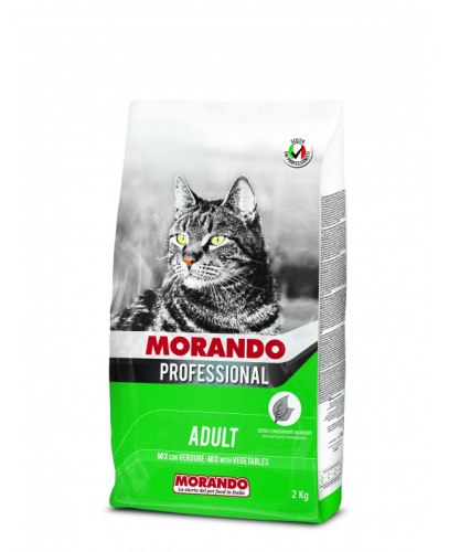 Сухой корм Morando Professional для кошек, микс с овощами, НА РАЗВЕС 100г