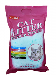 Наполнитель Cat Litter силикагелевый 13л, лаванда
