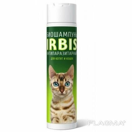 БиоШампунь Irbis Forte антипаразитарный для кошек и котят, 250мл
