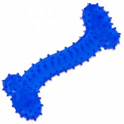 Игрушка Good Ubber Кость резиновая синяя, 11 см