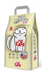 Наполнитель For CATS Natural Herbal Ultra с ароматом трав и цветов 5л + 1.25(АКЦИЯ)