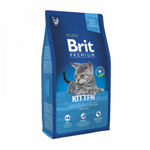 Сухой корм Brit Premium Cat Kitten с курицей для котят 2 кг