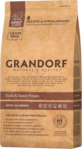 Сухой корм Grandorf DOG Duck&Potato ALL BREEDS 3 кг.