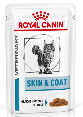 Влажная диета Royal Canin SKIN & COAT FELINE 85г/12шт