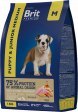 Сухой корм Brit Premium Dog Puppy and Junior Medium (Курица),для щенков средних пород 3 кг