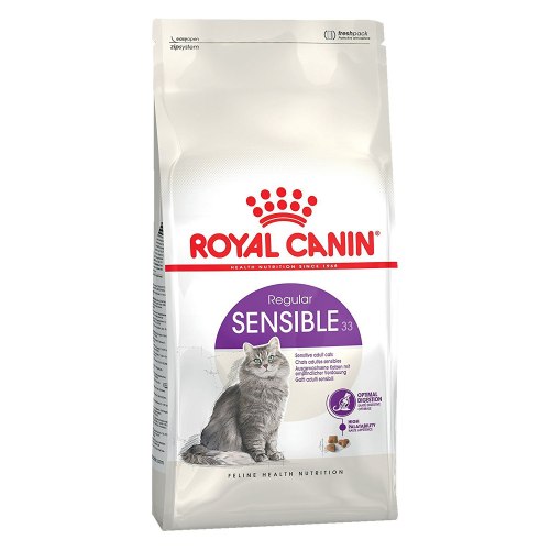 Сухой корм Royal Canin SENSIBLE - 0,2 кг, для взрослых кошек с чувствительной пищеварительной системой